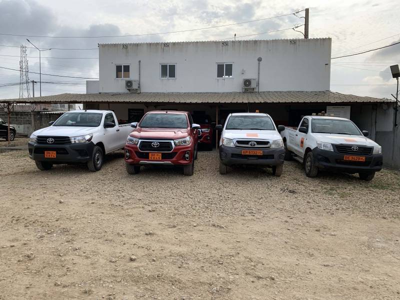 Location de véhicules légers pour travaux publics à Cotonou au Bénin