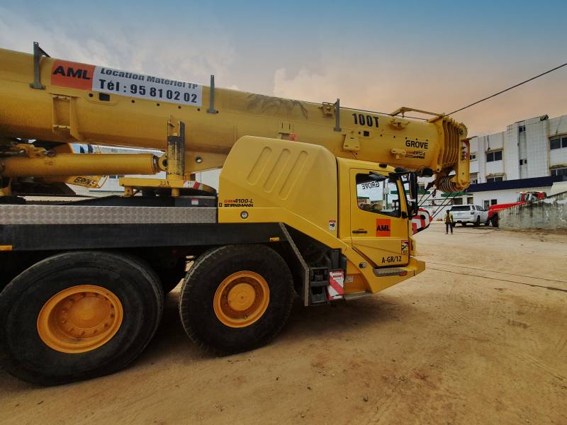 Grue Mobile Grove GMK4100L - 100 tonnes