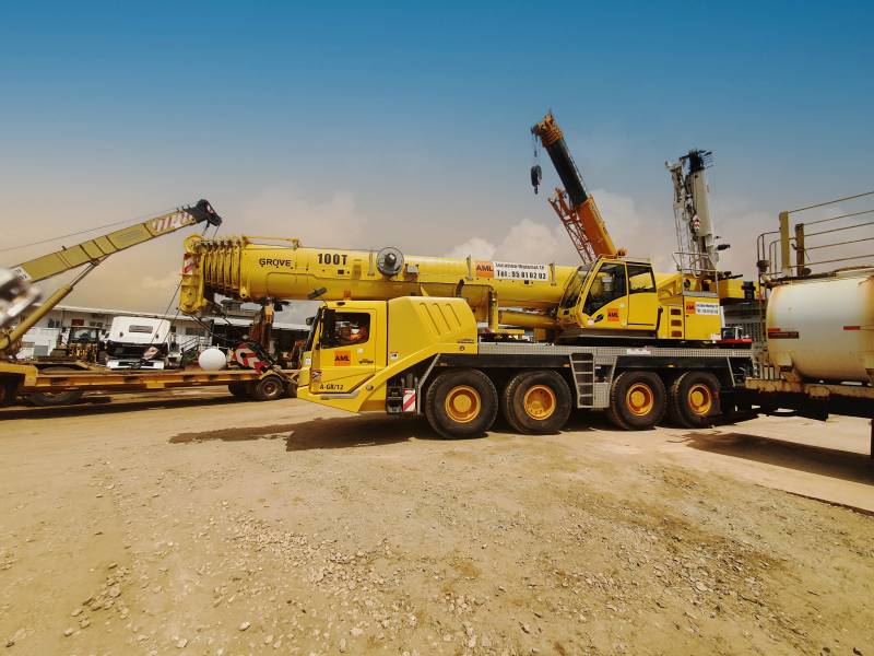 Grue Mobile Grove GMK4100L - 100 tonnes