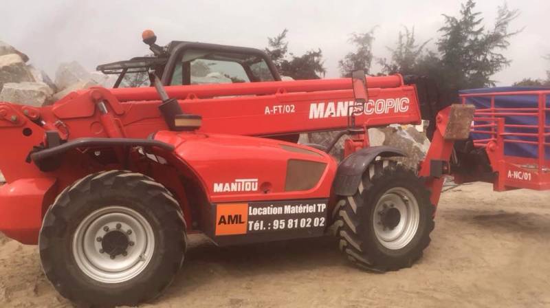 Location de Manitou pour levage au Bénin