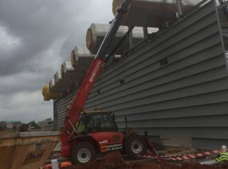 Location de Manitou pour levage au Bénin