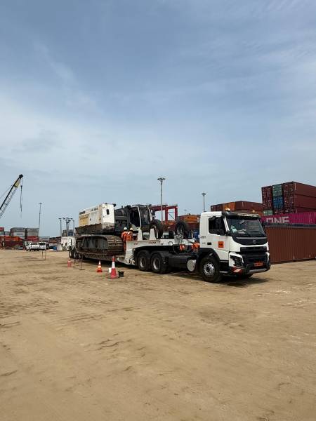 Convoi exceptionnel au Bénin 
