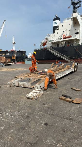 Convoi exceptionnel au Bénin 